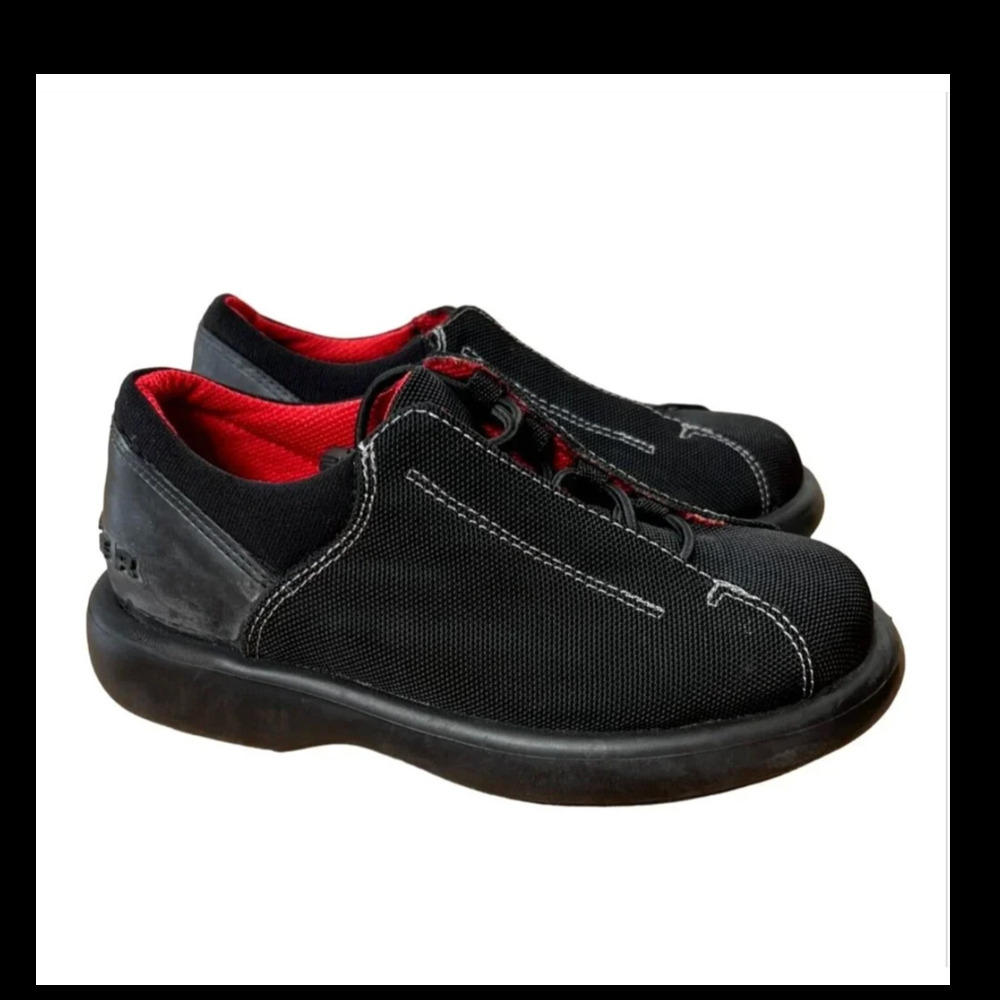 Camper Womans 5 Path Canvas Sneakers $159 Slip On Shoes Toggle Lace COMFORT